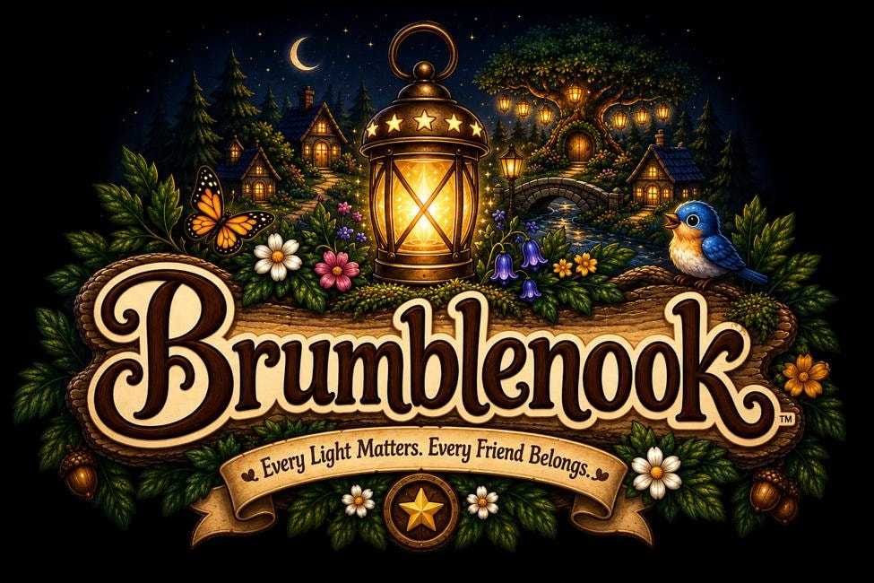 Brumblenook — Every Light Matters. Every Friend Belongs.